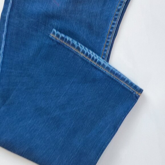 DC Worker Straight jeans dark washed blue men's size 34 - Picture 13 of 16